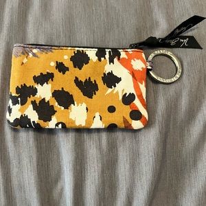 Vera Bradley zip ID/card holder.